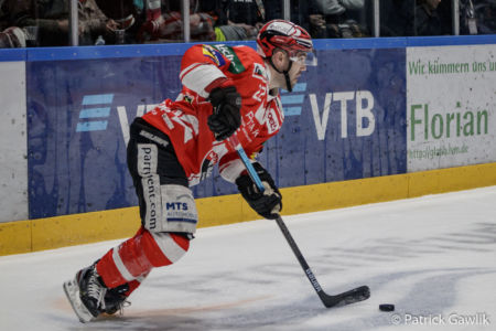 Steve Slaton (EC Bad Nauheim), Löwen Frankfurt vs. EC Bad Nauheim, Frankfurt, Eissporthalle, 11.2.2020