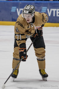 Roope Ranta (Löwen Frankfurt), Löwen Frankfurt vs. EC Bad Nauheim, Frankfurt, Eissporthalle, 11.2.2020