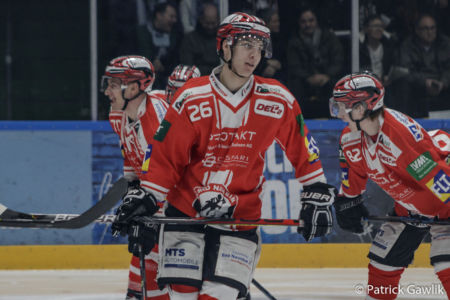 Robin Palka (EC Bad Nauheim), Löwen Frankfurt vs. EC Bad Nauheim, Frankfurt, Eissporthalle, 11.2.2020