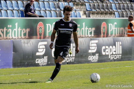 Jesse-Garon Sierck (FSV Frankfurt), FSV Frankfurt vs. FC Gießen, Frankfurt, PSD-Bank Arena, 19.9.2020