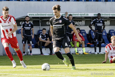 Jesse-Garon Sierck (FSV Frankfurt), FSV Frankfurt vs. FC Gießen, Frankfurt, PSD-Bank Arena, 19.9.2020